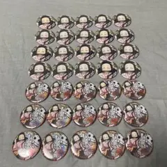 鬼滅の刃 ufotable 実りの秋 くま缶バッジ 竈門禰豆子 30個セット