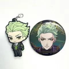 セベク ツイステ ラバーストラップ 缶バッジ セット