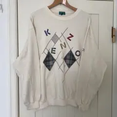 KENZO ロゴ刺繍 トレーナー サイズFのサムネイル