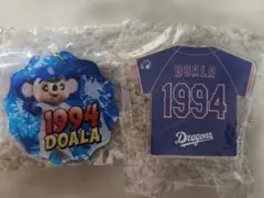 人気♪かわいぃドアラセット♪中日ドラゴンズ 　 アクリルキーホルダー 2点セット
