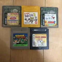 ゲームボーイカラー　ソフト 5本セット