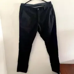 FootJoy ゴルフパンツ スリムフィット 裏起毛撥水 黒 L