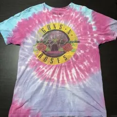 Guns N’ Roses タイダイ Tシャツ LG バンドT ロックT 半袖