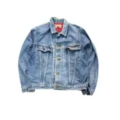 7AS5 00’s デニムジャケット　アメカジ　ブルー　古着used