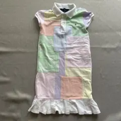 再値下げ ラルフ ラルフローレン 6X 130cm ワンピース ワンピ ポロ