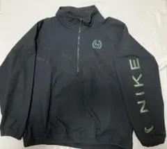 【希少XL】NIKE キャンバス ウィンドランナー ハーフジップ ジャケット 黒
