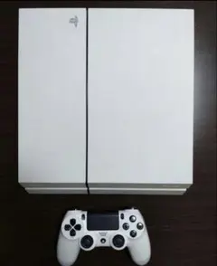 【美品】ホワイト PlayStation 4 本体 コントローラー付き