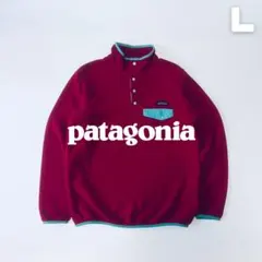 Patagonia 2015年 シンチラスナップT ニカラグア製 L ピンク