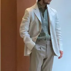 Stile Latino スティレラティーノ アンコンジャケット 48 極美品