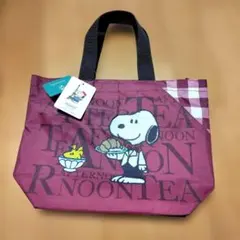 アフタヌーンティ　スヌーピートートバッグ