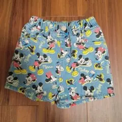 ディズニー　デニムショートパンツ　100サイズ