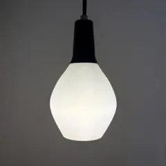 三菱　吊り下げ照明　ペンダントライト　 乳白ガラス ヴィンテージ インテリア