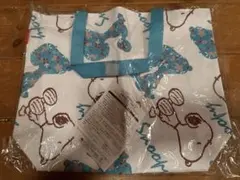 スヌーピー 花柄 トートバッグ