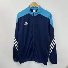 adidas アディダス トラックジャケットジャージ L スリーライン 刺繍ロゴ