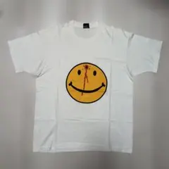 90's ぶち抜きスマイル Tシャツ ヴィンテージ - メルカリ