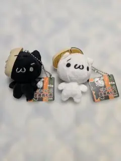かおもじねこ 歌舞伎お面マスコット 2種セット