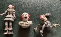 イット ITペニーワイズ ホラー フィギュア３体セット 超希少ヴィンテージレア物