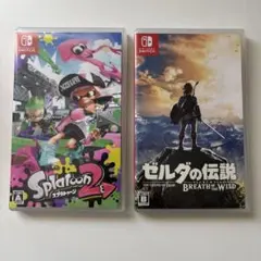 Nintendo Switch ソフトセット ポケモン ゼルダ 冒険セット】ゼルダの伝説BotW＆ポケモンZ-A Switch2用ソフト - メルカリ