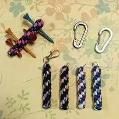 ゴルフ ティーホルダー 本体＋替３本セット レガシー