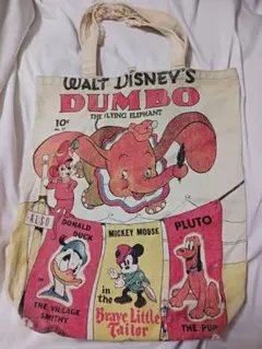 ダンボ ビッグトートバッグ ディズニー レトロ 古着