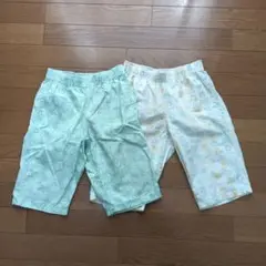 ユニクロ サイズ130 ステテコ　あつまれどうぶつの森　2枚セット中古品
