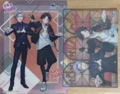 にじさんじ くら寿司コラボ 不破湊 三枝明那 クリアファイル クリアシート