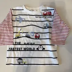 SLAP SLIP 長袖カットソー 80 車　新品