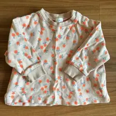 Combimini 花柄 長袖トレーナー　ピンク　女の子