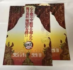 鬼滅の刃 無限列車編 キャラクターフライヤー&クリアファイルセット 煉獄杏寿郎