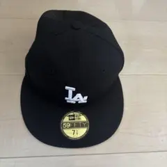 New Era 59FIFTY LAキャップ ブラック 7 1/4