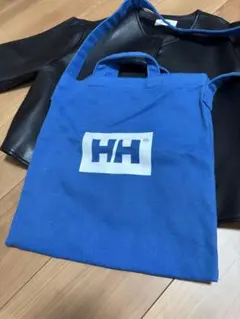 HH トートバッグ 青