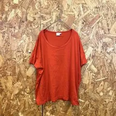 SUNSPEL サンスペル Tシャツ 無地 コットン100% レッド レディースのサムネイル