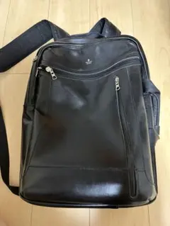 master-piece レザーリュック ブラックのサムネイル