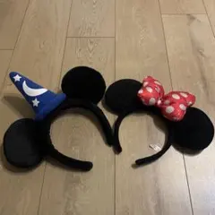 ディズニー 耳カチューシャ 2点セット