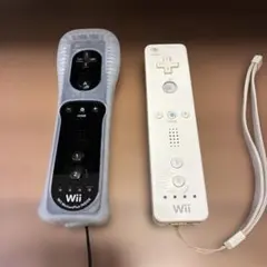 Wiiリモコンプラス ホワイト シリコンカバー付き