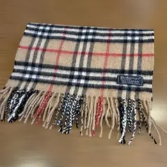 バーバリー　バーバリーロンドン カシミア マフラー ストール　ノバチェック