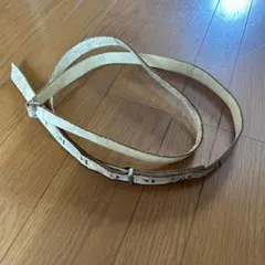 颯季様専用♡ 新品♡ ANAYI ヌバックオリジナルバックル ベルト 茶 本