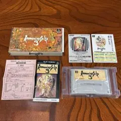 スーパーファミコン ロマンシングサガ3 箱・説明書付き SFC