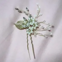 ヘアアクセサリー お呼ばれ用 花