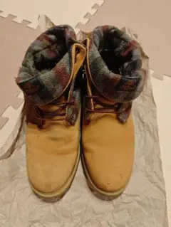 Timberland ベージュ ハイカットブーツ　メンズ