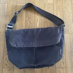 cote&cielキャンバス ショルダーバッグ黒のサムネイル