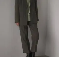 black by moussy relax straight pants 1