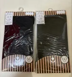 PRIVATE LABEL 60デニール カラータイツ 2足セット L-LLのサムネイル