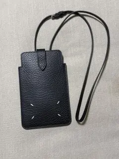 Maison Margiela ブラック スマホショルダーバッグ