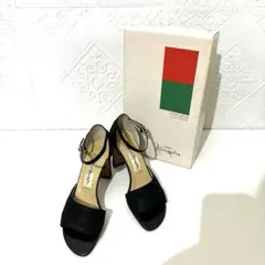 【訳あり美品】銀座カネマツ サンダル ヒール 23cm 85