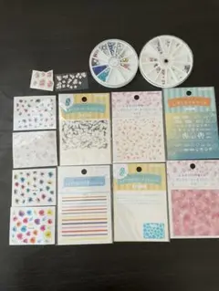 しずくネイルシール