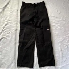 Dickies ディッキーズ ダブルニー ワークパンツ ブラック 黒 30インチ