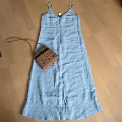 リネン　キャミソールワンピースのサムネイル