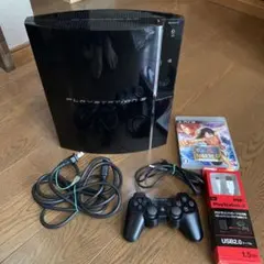 PS3 CECHA00 60GB 本体 初期型　箱、PS3ソフト付き