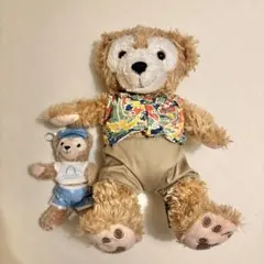 アウラニ ディズニー ダッフィー ぬいぐるみ 2点セット ハワイ限定